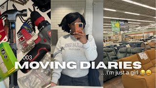 Moving Diaries Ep.3 … yall im just a girl! 😂 decorating & furniture shopping for my new apartment!