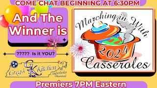 Marching In With Casseroles 2024 Winner