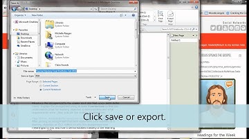 Final Portfolio Lesson 6 2  Submitting a OneNote Portfolio to Moodle