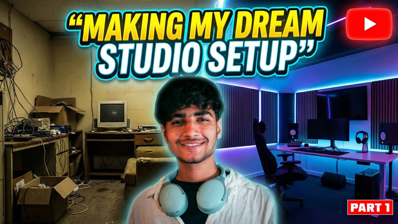 Finally Building My Dream Studio Setup! (Part 1) - YouTube