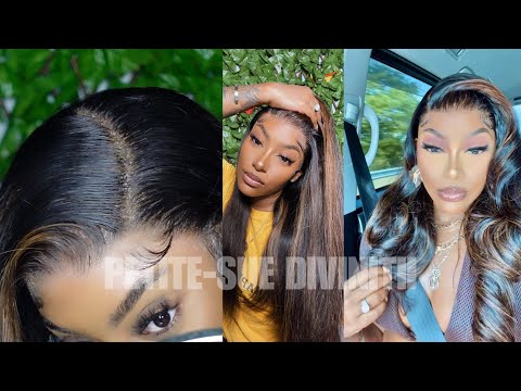 THE ULTIMATE LACE MELTDOWN! | ❌ NO BALD CAP WIG INSTALLATION ft. My first Wig | PETITE-SUE DIVINITII