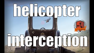 Helicopter interception / Перехват вертолета