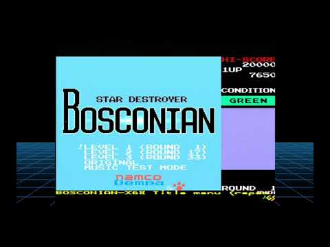 た*ん様 BOSCONIAN ボスコニアンx68000 BGM] [X68000] ボスコニアン [bosconian] - YouTube