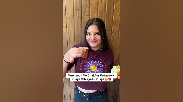 Tag a Chai & Vadapav lover❤️