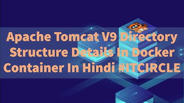 Apache Tomcat V9 Directory Structure Details In Docker Container In Hindi