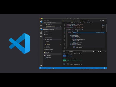 EP2 : แนะนำการใช้โปรแกรม Visual Studio Code