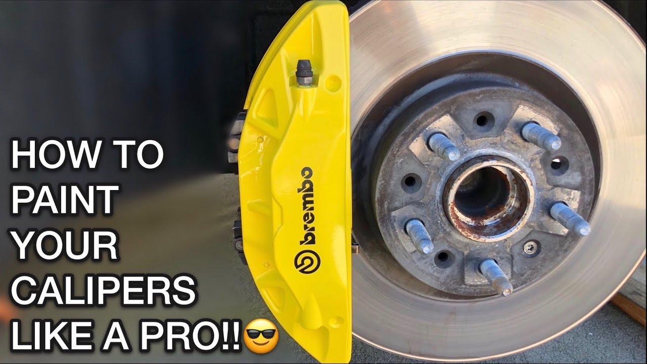 How to Paint Brake Calipers in the CLEANEST and EASIEST Way! (Brush On) 