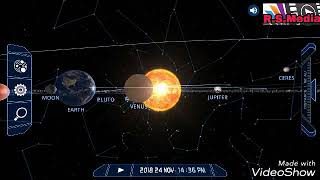 Lunar Solar Eclipse 3D Simulation