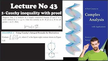 cauchy inequality - #43 cauchy inequality in complex analysis | proof of cauchy inequality