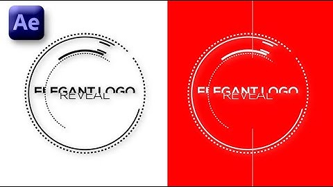 After Effects Beginner Tutorial - Elegant Logo Reveal - No Plugins