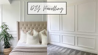 EASY DIY WALL PANELLING - HOW TO GUIDE | Transform your plain walls!