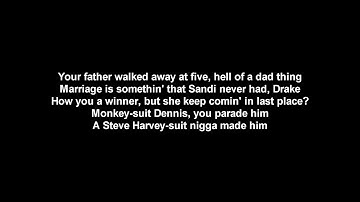 Pusha T - The Story Of Adidon (Drake Diss) -Lyrics