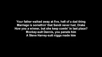 Pusha T - The Story Of Adidon (Drake Diss) -Lyrics