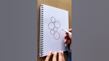 Calm your anxious thoughts #mindfulness #doodleart #arttutorial #drawing #dopamine #stressrelief