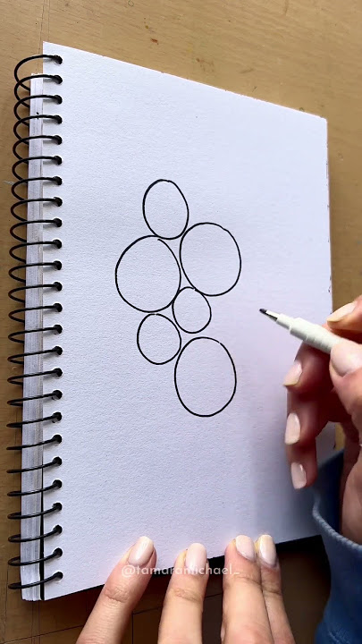 Calm your anxious thoughts #mindfulness #doodleart #arttutorial #drawing #dopamine #stressrelief