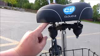 Cloud C9 the best seat for my UberScoot Citi 800w Scooter under $25.00 Bicycle Seat Review