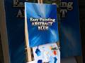 Easy Abstract Painting, Blue, Elsa Weiss Bekolli, #ElsaArtLine
