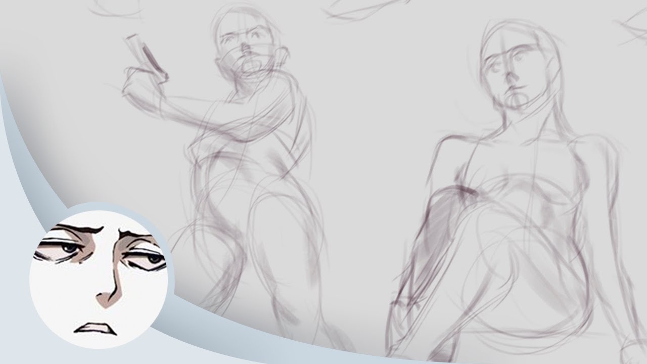 Human Gesture Drawing For Beginners (2020) | Part 1 