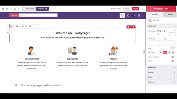 Blockypage - Page-Building Gutenberg Blocks