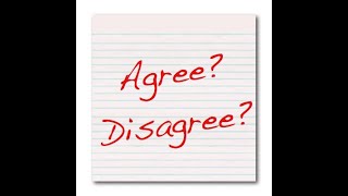 How to write an Evaluative essay- Agree or disagree كيفية كتابة التعبير عن الرأي باللغة الانجليزية