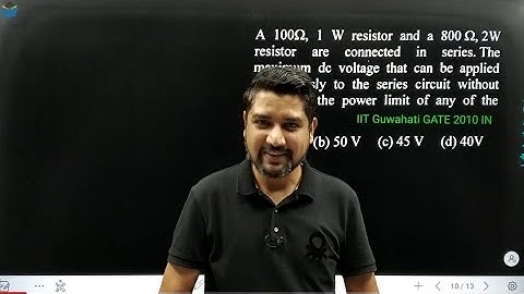 Lec 53 IIT Guwahati GATE 2010 IN #networktheory #gatepyqs #gcentrickapp #sandeeppatidarsir