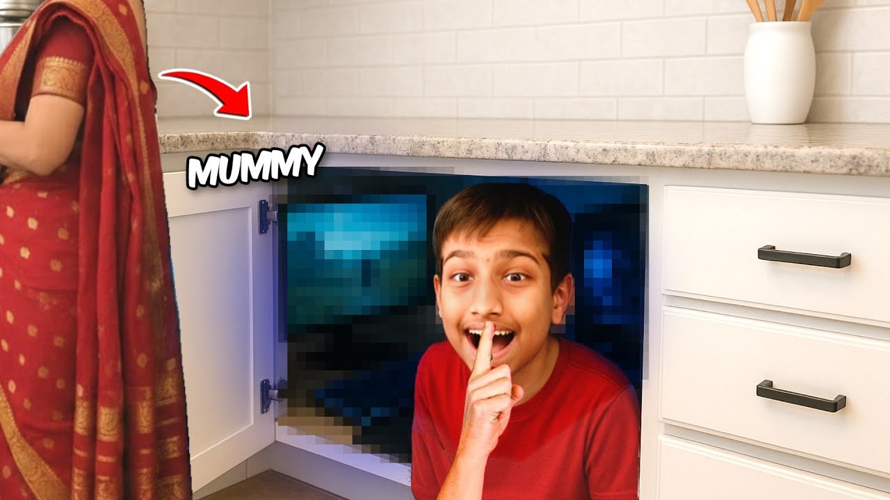 I made a Secret Gaming room in My Kitchen 