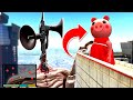 ROBLOX PIGGY VS SIREN HEAD In GTA!? (EPIC BATTLE Destroys The WORLD!?) - GTA 5 Mods Funny Gameplay