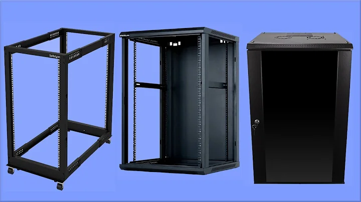 Network rack installation  Assembly Instructions for 18U Network and Server Cabinet .rack