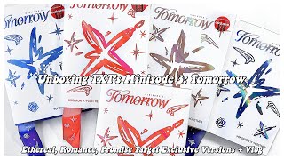 Unboxing TXT's Minisode 3: Tomorrow ✰ Ethereal, Romance, Promise Target Exclusive Versions + Vlog
