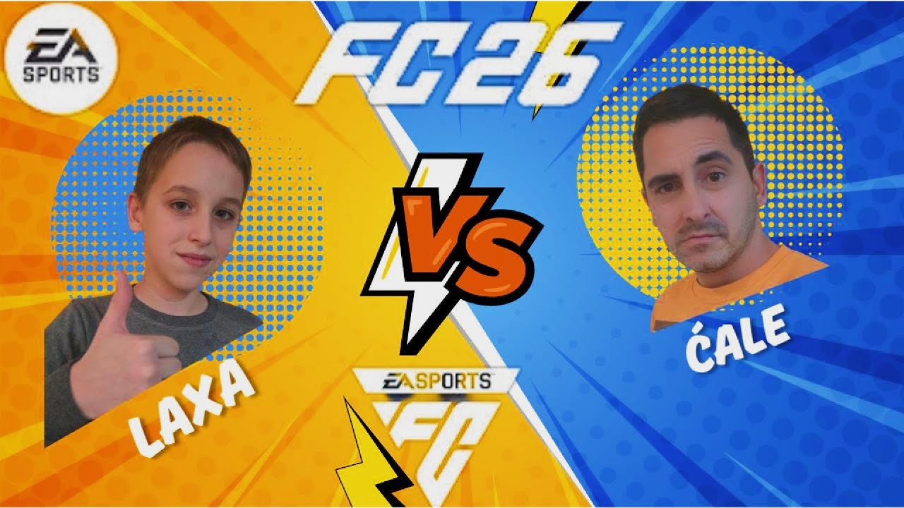 LAXA VS ĆALE SA STARIM TIMOVIMA *FC 26*