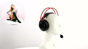 НИКС Компьютерный Супермаркет: видео про Игровые наушники с микрофоном (игровая гарнитура) A4Tech Bl