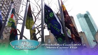 Myrna's Flag Design at Rockefeller's Flag Project 2022