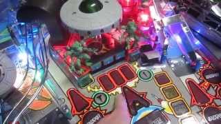 1996 Attack from Mars wpc pinball repair - switch matrix problems
