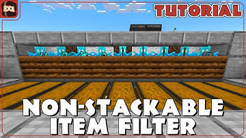 SORT Non-Stackable Items EASILY In Minecraft 1.19