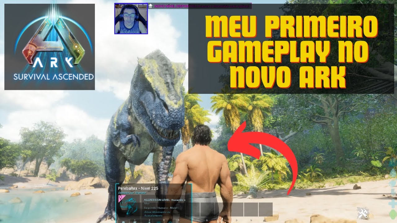 Meu primeiro Gameplay do novo ARK Survival Ascended - YouTube