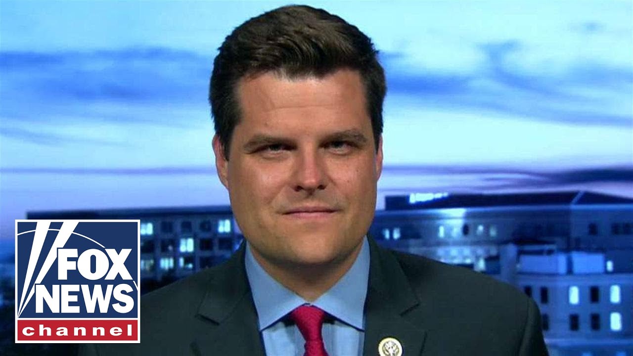 Rep. Matt Gaetz reacts to Bruce Ohr's notes about Steele