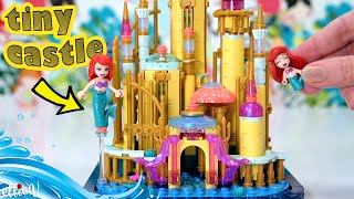 It's a tiny castle for Ariel 🧜‍♀️ LEGO Disney princess build & review