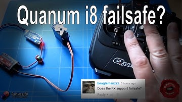 RC Quick Tip - Does the HobbyKing i8 Radio support Failsafe?