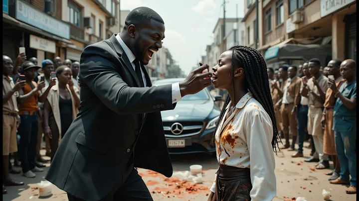 An Arrogant Rich CEO SLAPPED A POOR GIRL In Public , HE WAS UNAWARE OF HER IDENTITY.