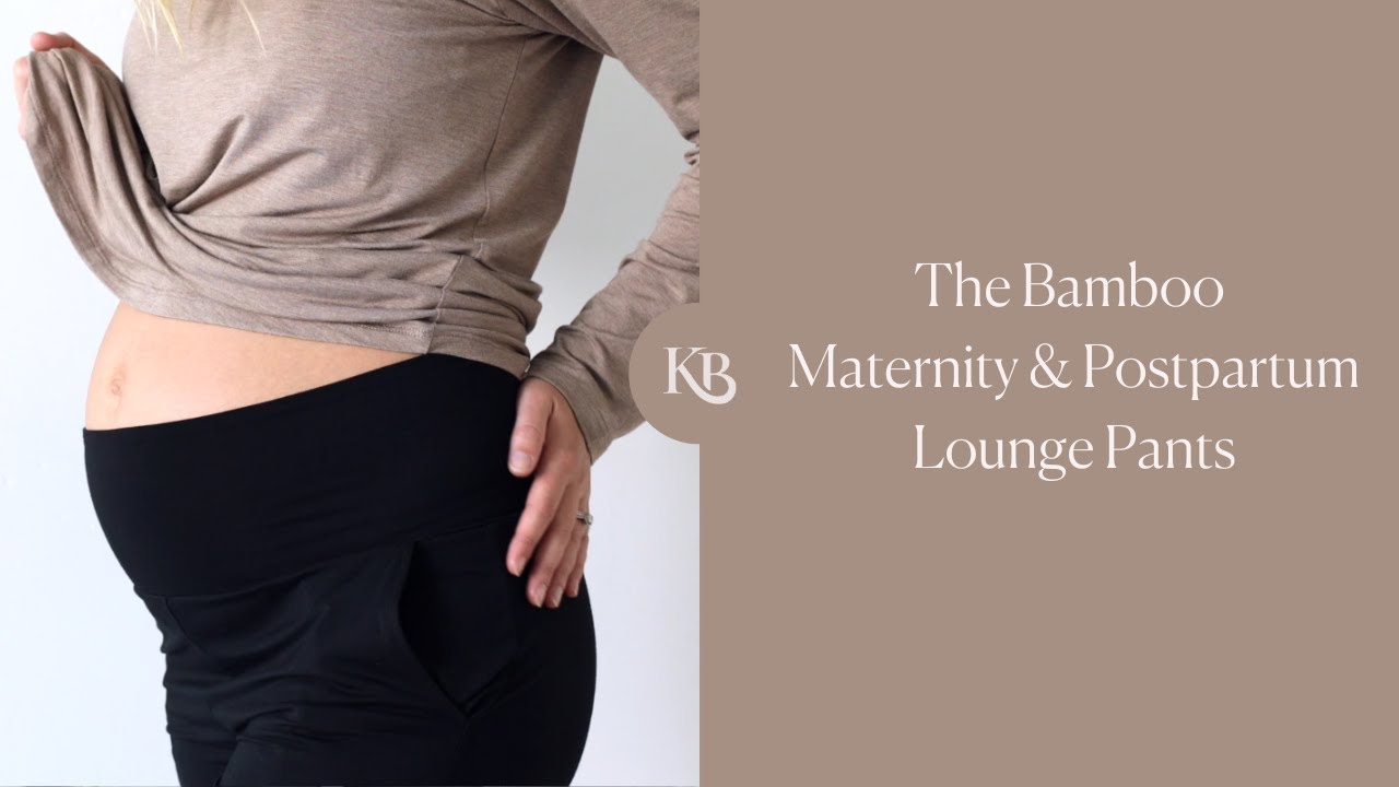 Bamboo Maternity + Postpartum Lounge Shorts