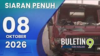 Tiga Beradik Maut Rempuh Lori Ketika Pulang Dari Sekolah | Buletin TV9, 8 Oktober 2026
