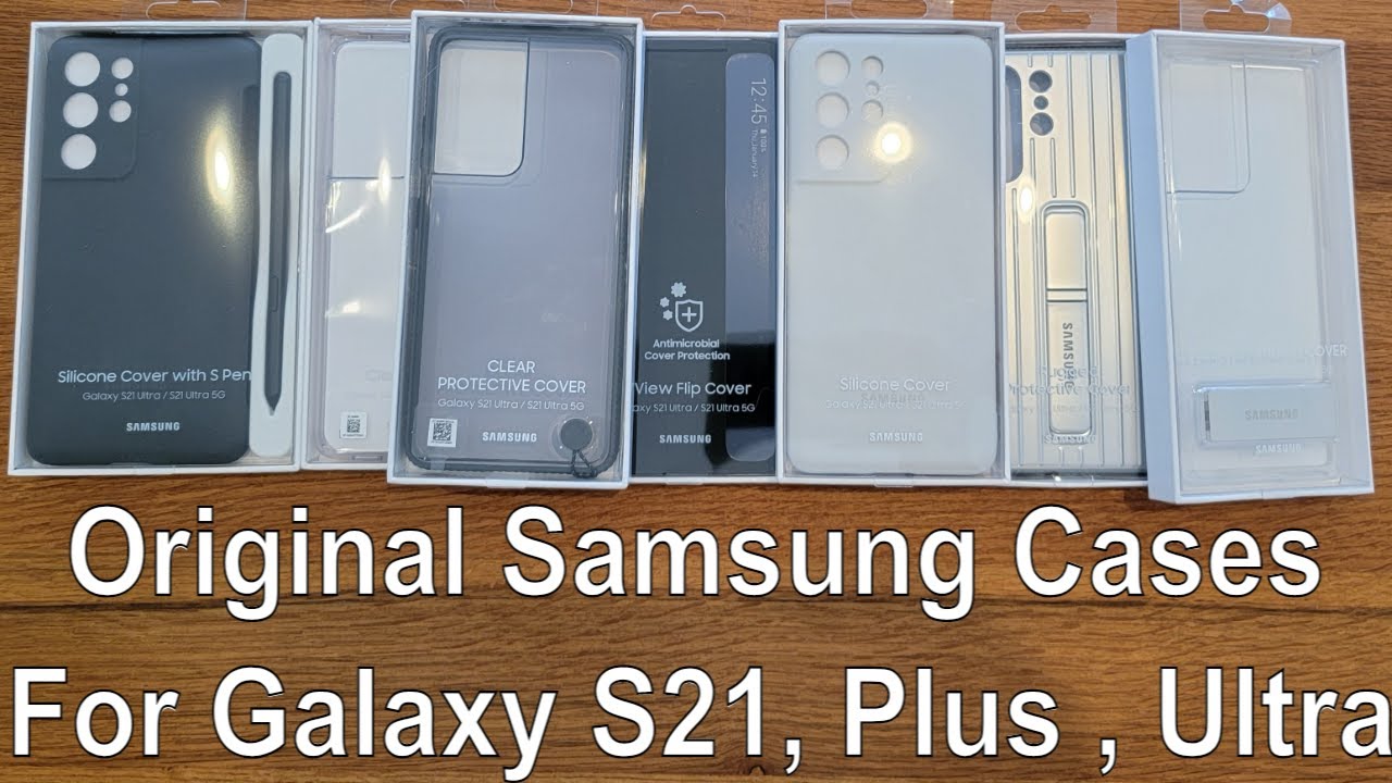 Official Original Samsung Galaxy S21 Plus S21 S21 Ultra Cases Review Best S21 Cases Youtube