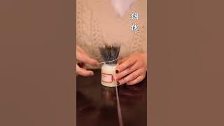 ASMR make-up brush making