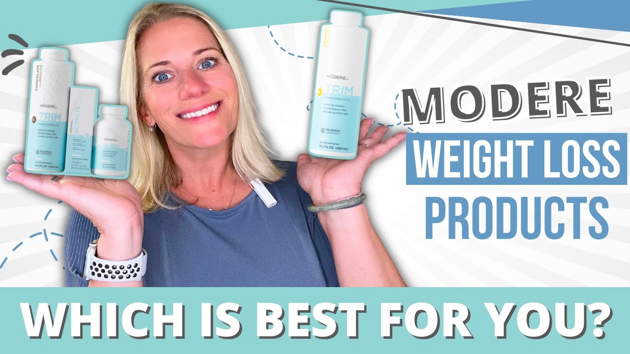 Modere Weight Loss Products Trim Vs. Lean Body System YouTube