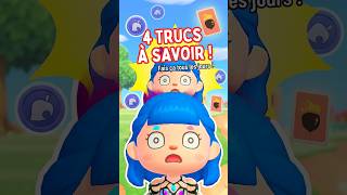 4 TRUCS à SAVOIR dans ANIMAL CROSSING #animalcrossingnewhorizons #shortsfeed #animalcrossing #acnh