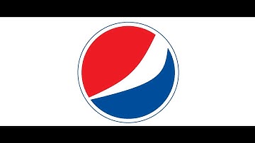 How to Draw Pepsi Logo - in computer| Microsoft Paint Tutorial | Computer Drawing