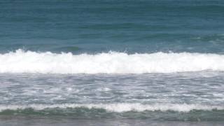 Waves breaking in super slow motion 180 FPS