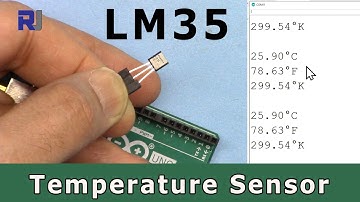 Hoe LM35 te gebruiken om de temperatuur in Celsius Fahrenheit en Kelvin te meten