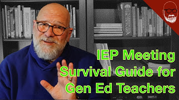 IEP Meeting Survival Guide for Gen Ed Teachers
