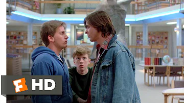 The Breakfast Club (5/8) Movie CLIP - Andrew and Bender Fight (1985) HD